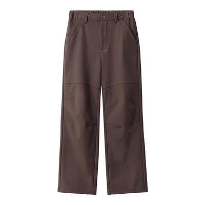 加绒防泼水户外登山裤女