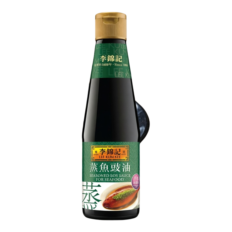 李锦记 香港蒸鱼豉油410ml*3瓶生抽酱油饭店大厨专用厨房烹饪酱料