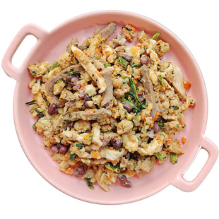 淘麻自制狗粮饭湿粮柯基挑食狗狗零食鲜肉罐头鲜食猪里脊羊心红豆