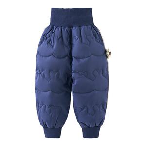欧孕儿童羽绒裤男童女童2024新款秋冬季外穿加厚婴儿宝宝防风保暖