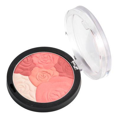 粉饼自然裸妆浮雕组合花瓣腮红