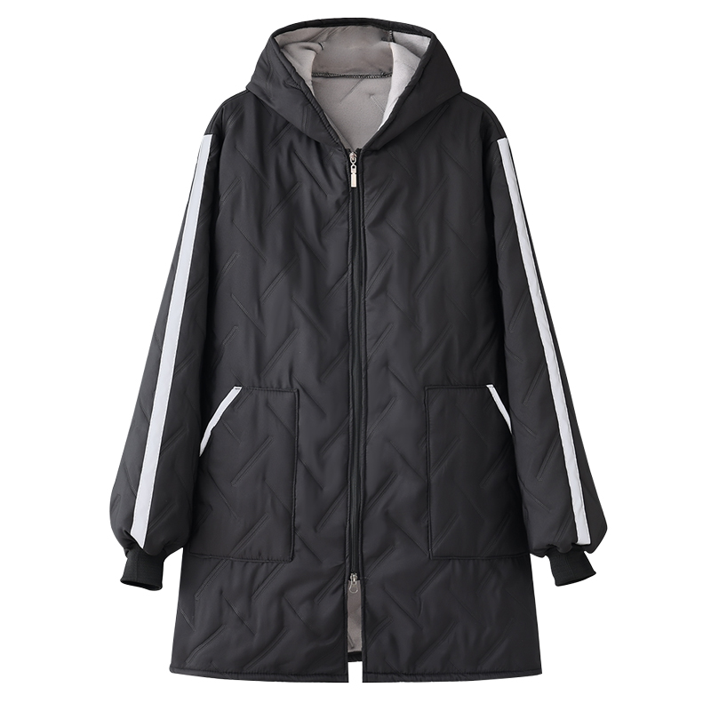 加厚夹棉冬季保暖围裙御寒锁温抗风罩衣户外高反光工作服男女款