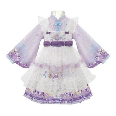 小马宝莉联名公主裙汉服连衣裙