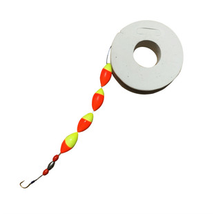 儿童鱼竿备用线组传统七星漂线1米鱼线小金鱼鱼线绑好全套钓鱼钩