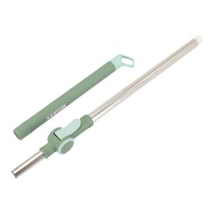 拖把杆旋转式加强加长不锈钢通用托布手压一体杆替换配件墩布杆