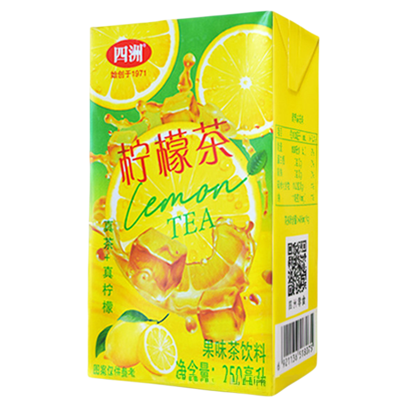 四洲柠檬茶250ml茶多酚