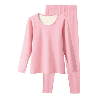 貂绒保暖内衣套装男女秋衣秋裤