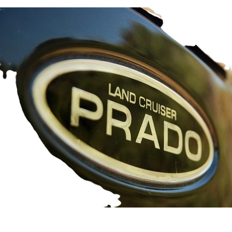 普拉多备胎罩字标PRADO