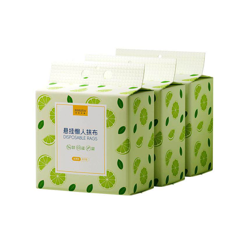 希思利雅悬挂式抹布加厚一次性洗碗布干湿两用加大升级款懒人抹布