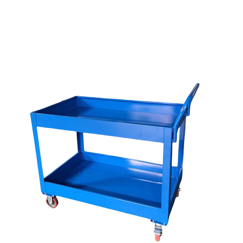 推车工具车重型加厚二层推车三层周转车维修检验车物料手推转运车
