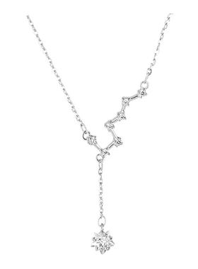 北极星的守护纯银项链