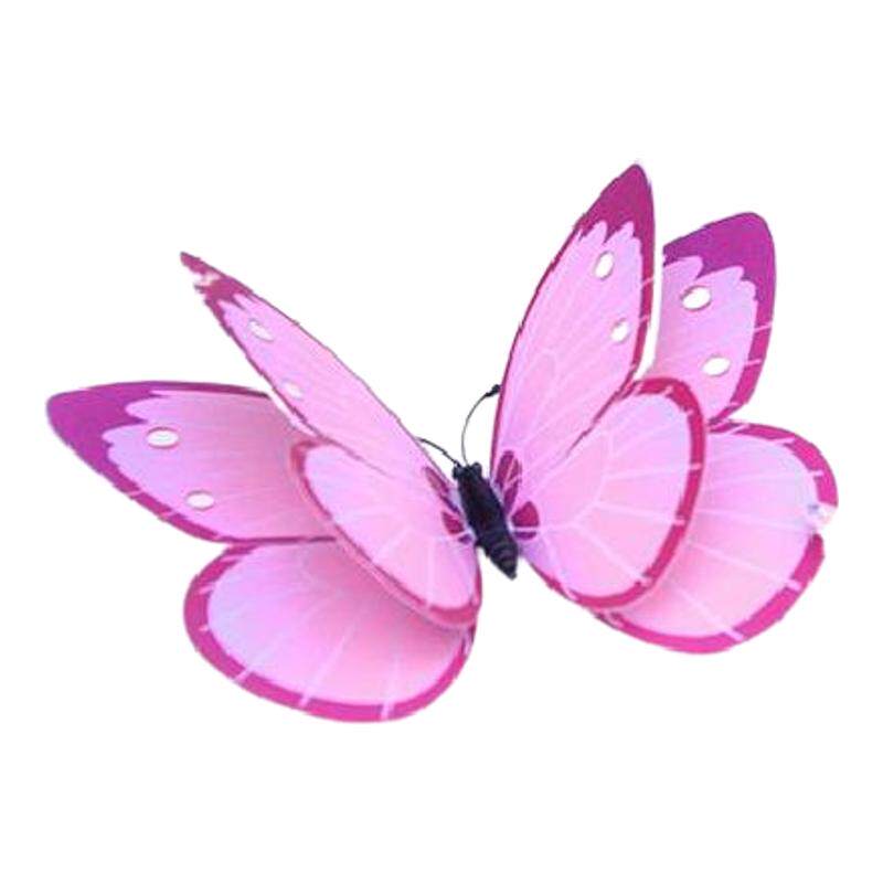 仿真3d立体蝴蝶冰箱自粘墙装饰品
