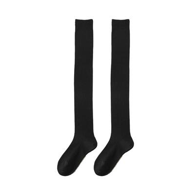 Enjoyit秋冬白色日系过膝袜