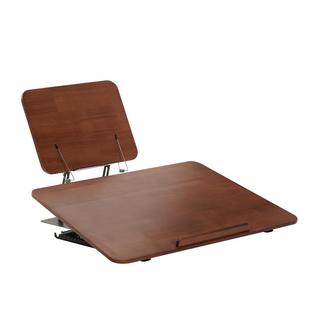 木质双层阅读架倾斜写字板看书神器学绘台桌面儿童坐姿矫正读书架多功能书法字帖架课本绘本书夹固定书本翻书