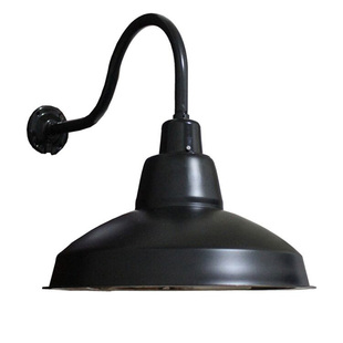 不锈钢复古壁灯灯罩罩户外防水照明外壳室外照明灯弯杆灯