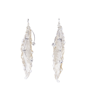 【浪姐同款】ATRIAL SENSING设计师铃兰花长耳坠耳环轻奢高级原创