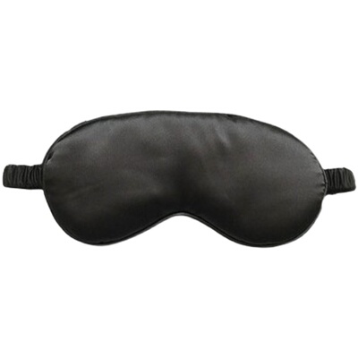 soft mask sleeping eye mask eyeshade cover 仿真丝眼罩睡眠
