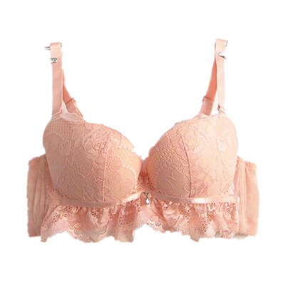 欧系列正品蕾丝加厚内衣