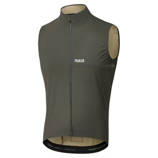 PEdALED 男士 Odyssey 骑行马甲无袖防风雨透气排汗超轻PD骑行服