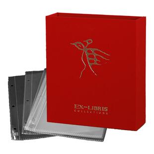 人文之宝 藏书票收纳册 含45张内页 人民文学出版社