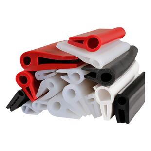 耐高温U型硅胶密封条防撞防水顶泡侧泡U型卡槽条烤箱烘箱设备耐磨