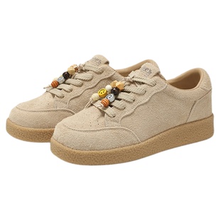 MILLIE'S/妙丽2025夏季新款百搭鞋德训鞋穆勒鞋厚底运动板鞋女