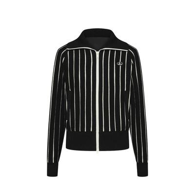 【多功能羊毛】比音勒芬高尔夫秋季女士时尚休闲保暖针织夹克外套