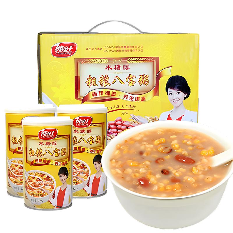 粗粮无糖精八宝粥低脂食品