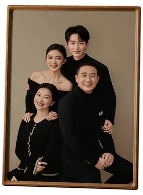 全家福实木相框定制大尺寸挂墙