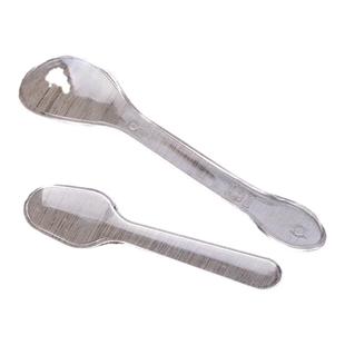 上海商吉独立透明冰淇淋勺品尝勺 一次性勺子酸奶勺布丁勺甜品勺