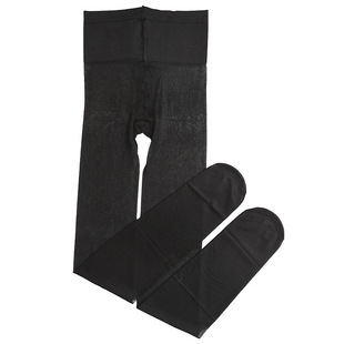 MANZI6091曼姿正品40D分码加长黑丝收腹连裤袜春秋季丝袜T档袜子