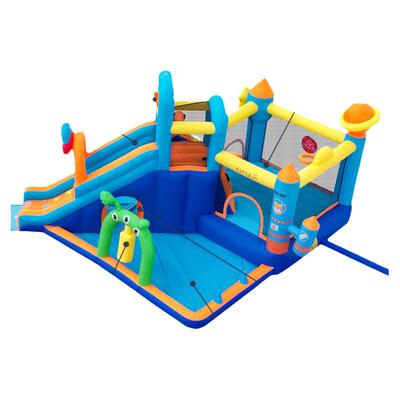 AirMyFun喷水太空乐园充气城堡