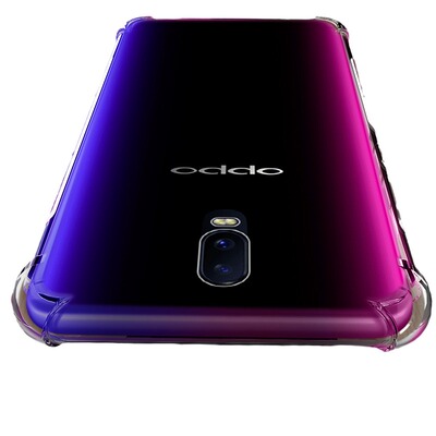 opr17手机壳透明气囊防摔