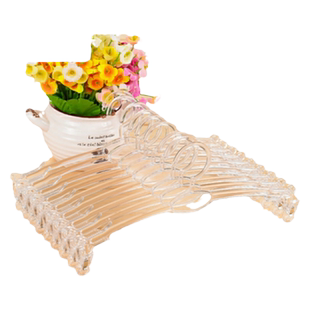 塑料内衣架轻奢高级带夹子文胸小内衣架挂钩家用挂衣100个裤夹子