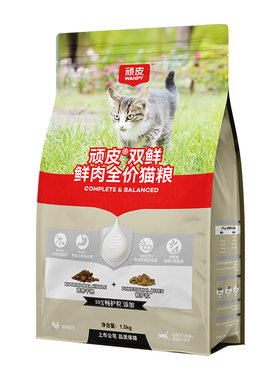顽皮双鲜鲜肉营养猫粮成猫幼猫