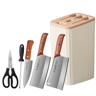 十八子作家用全套组合菜刀砍骨切菜刀套装辅食刀具套刀阳江正品