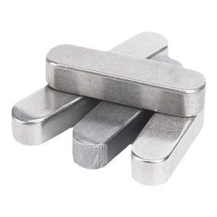 304不锈钢平键圆角A型方键GB1096A平键销键槽方料条M3M4M5-M10M12