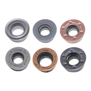 钨钢数控铣刀片R5/R6/R8/RDMW10T3/1204/1605MOCNC加工中心铣刀片