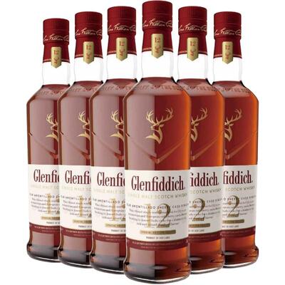格兰菲迪12年天使雪莉威士忌