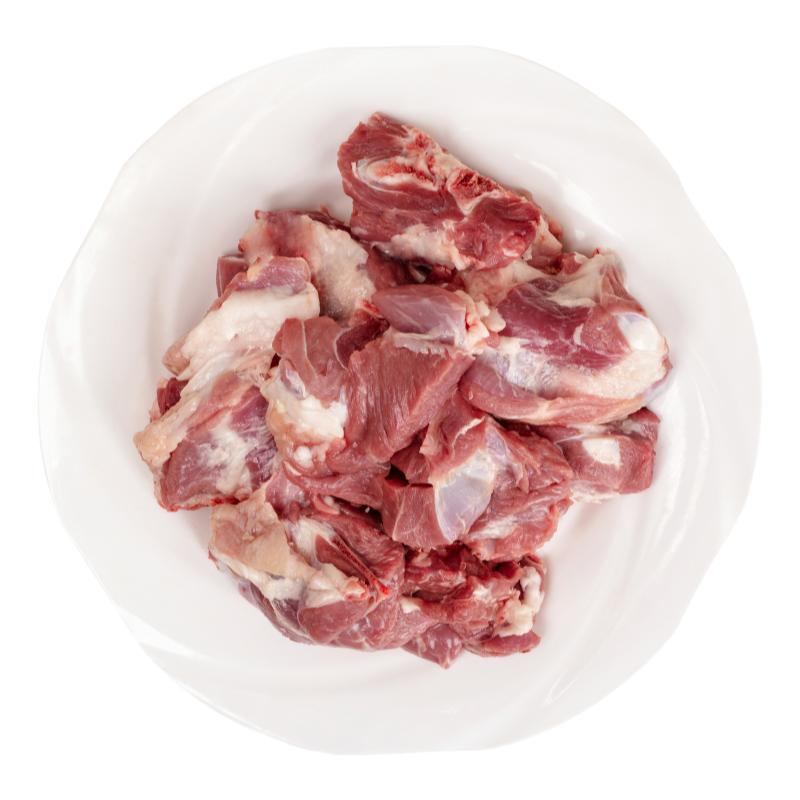 宁夏滩羊清炖羊肉羊腿肉