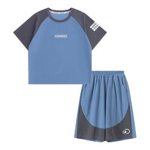 【速干防晒】小象汉姆童装男童套装夏天篮球服运动套装2026新款潮