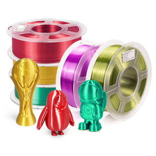 iSANMATE松美3D打印耗材PLA耗材PLA丝绸线材单色双色多色 外观韧性易打印高光泽1.75mm排线整齐PLA+耗材