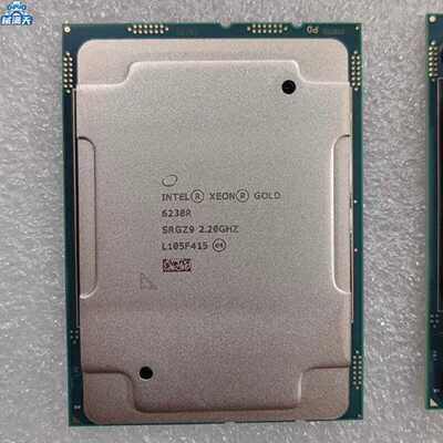 议价IntelXeonGold6238CPU至强金牌服务器处理器22核心44线程适用