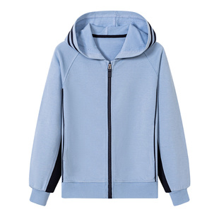 伊顿校服中小学生学校英伦学院风春秋湖蓝运动服上衣长裤套装校服