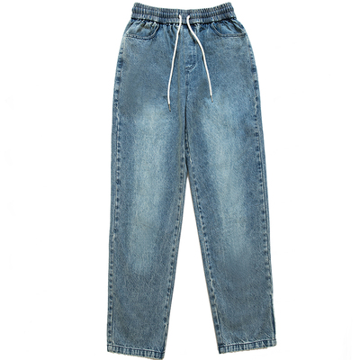 Octopusl骰子刺绣长裤子