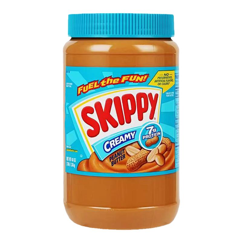 KOSHER SKIPPY美国进口奶油花生酱1.36kg Creamy Peanut Butter