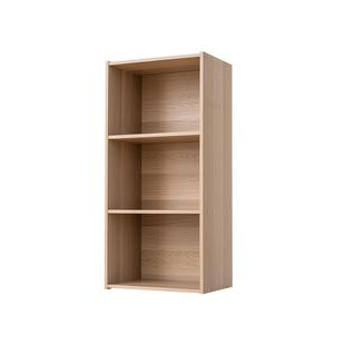 爱丽思书架落地置物架简易客厅收纳架实木储物柜窄缝书柜架小书柜