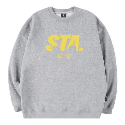 STA像素贪吃蛇国潮圆领卫衣加绒