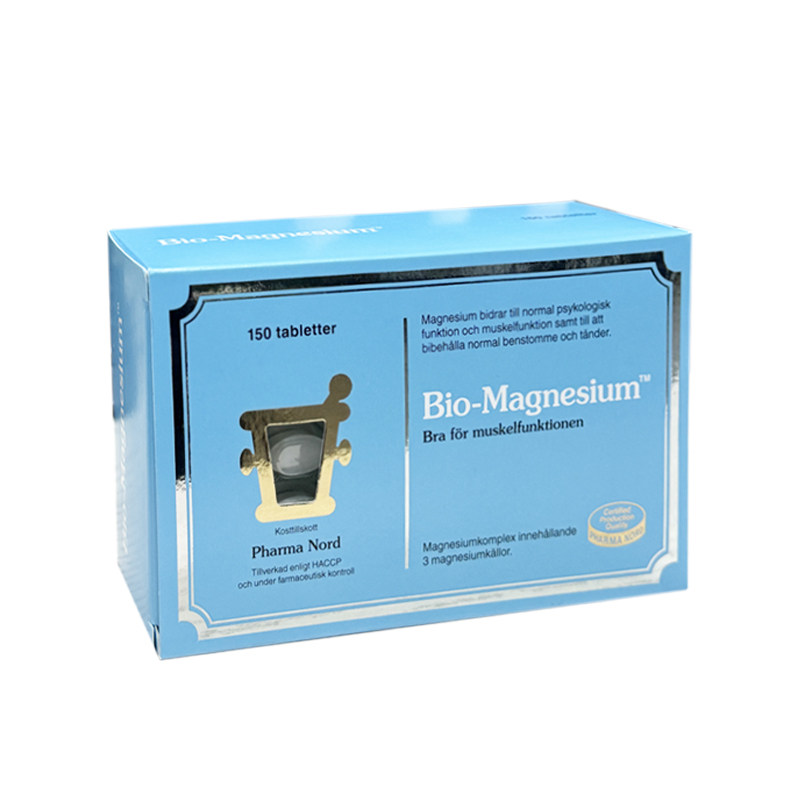 丹麦法尔诺德Bio-Magnesium镁片补镁200mg成人120粒中老年青少