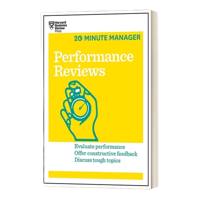 英文原版 Performance Reviews HBR 20-Minute Manager Series 哈佛商业评论20分钟经纪人系列 绩效评估 英文版 进口英语原版书籍